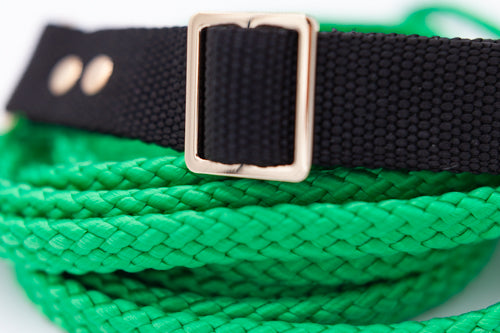 Svart halsband 25 mm